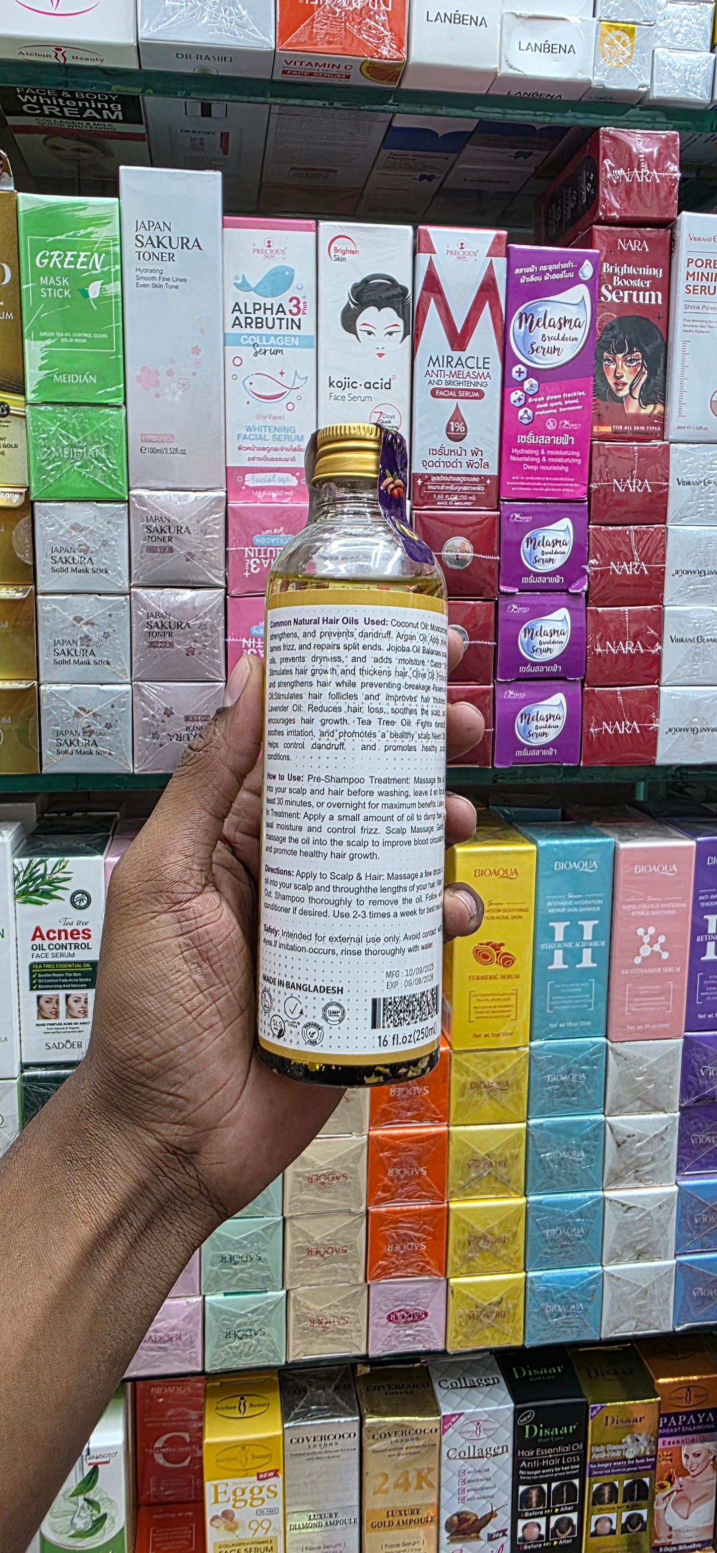 Organic Hair Oil