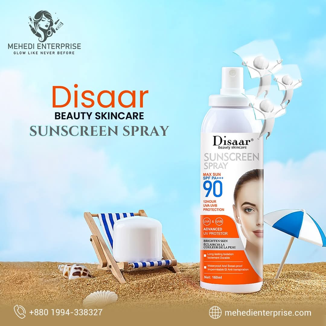 🛡️ Disaar Sunscreen Spray