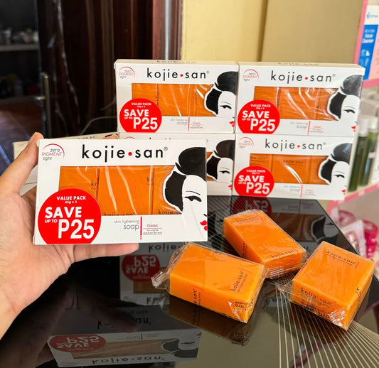 Original Kojie San Beauty Soap - 3pcs Combo