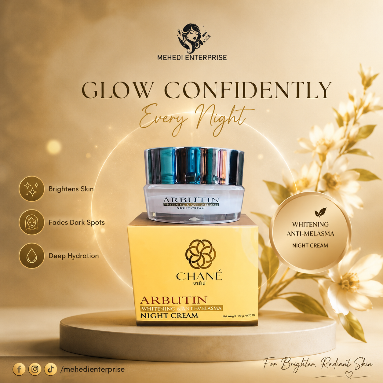 Chane Arbutin Cream