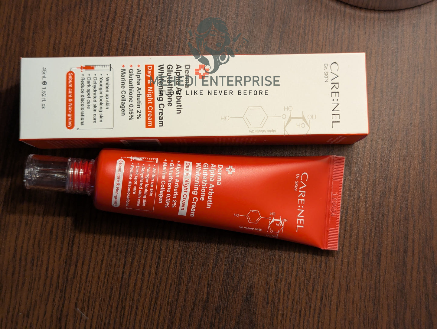 CARENEL Derma Alpha Arbutin Glutathione Whitening Cream