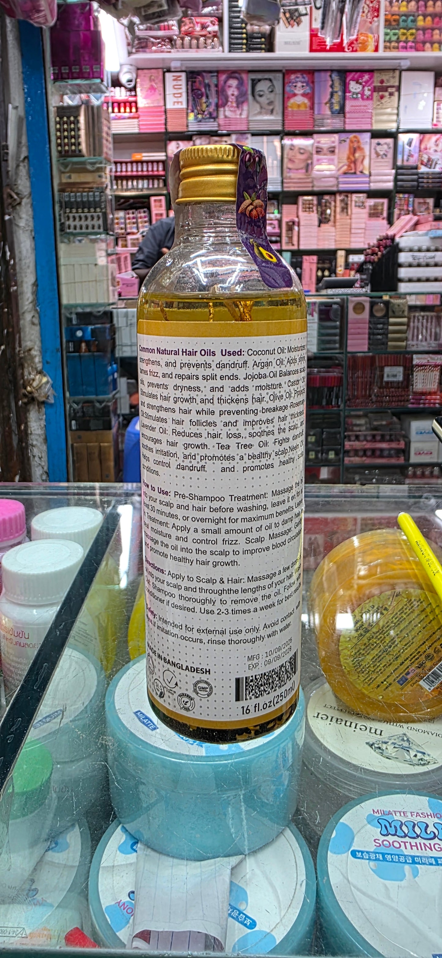 Organic Hair Oil