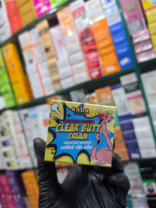 Clear butt cream