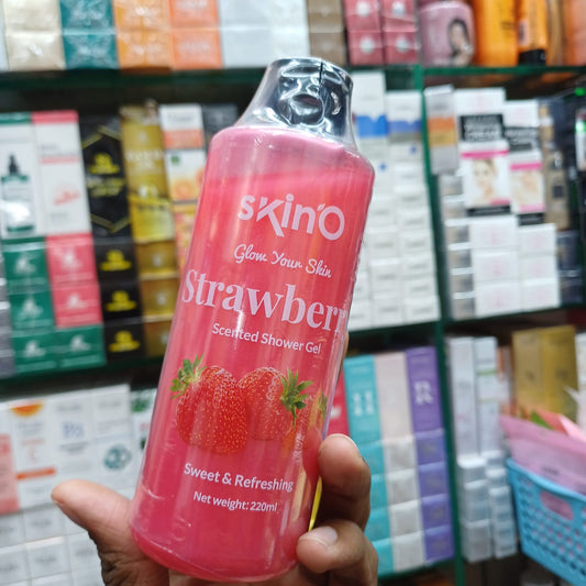 SkinO Strawberry Scented Shower Gel