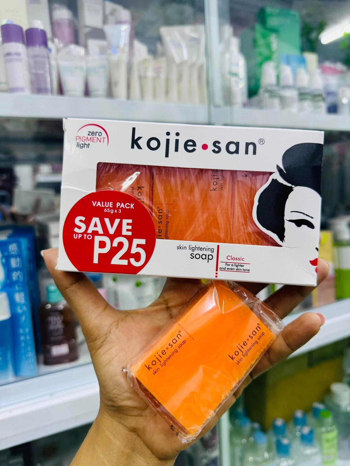 Original Kojie San Beauty Soap - 3pcs Combo