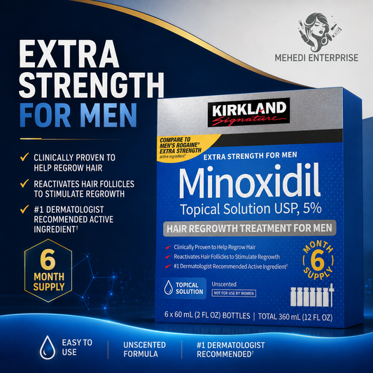 Minoxidil Topical Solution USP 5% 1 Box