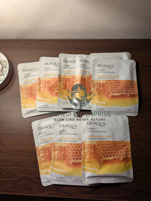 BIOAQUA Honey Moisturizing Face Sheet Mask