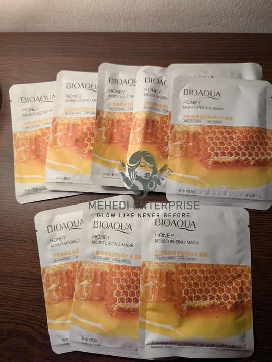 BIOAQUA Honey Moisturizing Face Sheet Mask