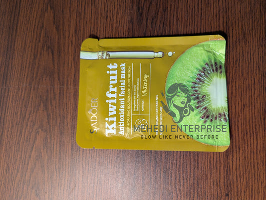 Kiwifruitr antioxidant Facial  Mask