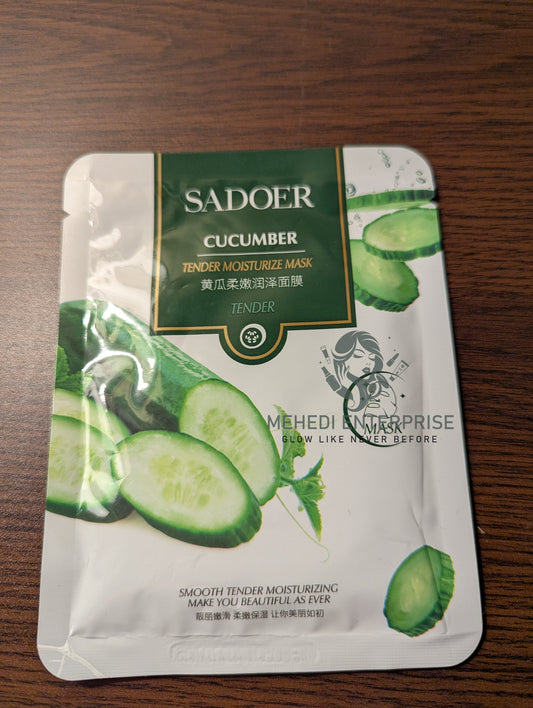 Sadoer Cucumber Tender Moisturize Mask