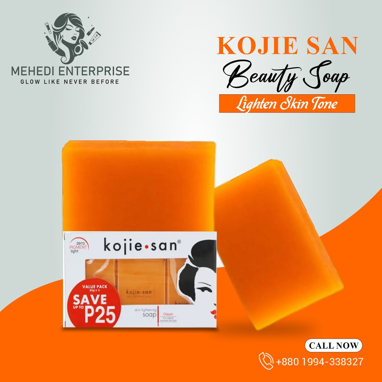 Original Kojie San Beauty Soap - 3pcs Combo