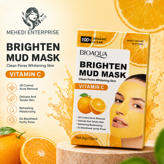 BIOAQUA Brighten Mud Mask (Vitamin C)