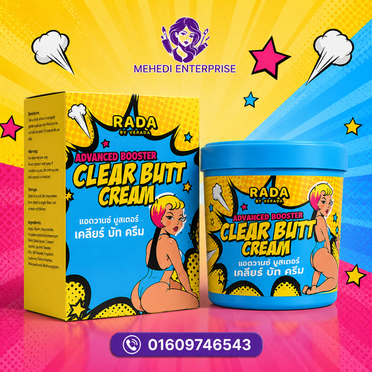 Clear butt cream
