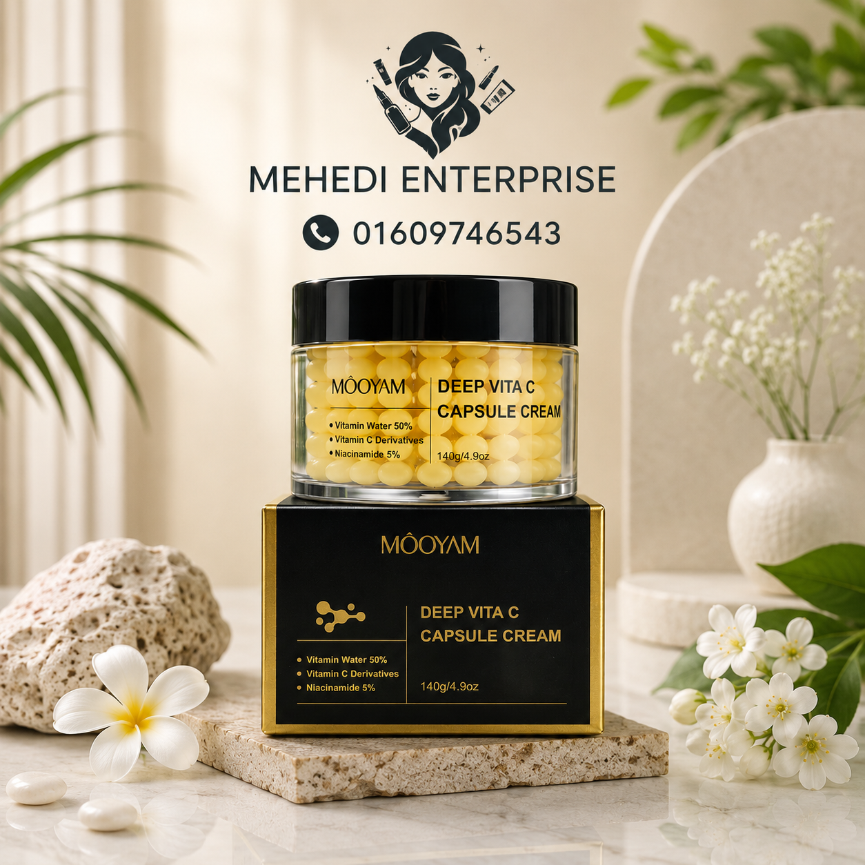 MOOYAM Deep Vita C Capsule Cream